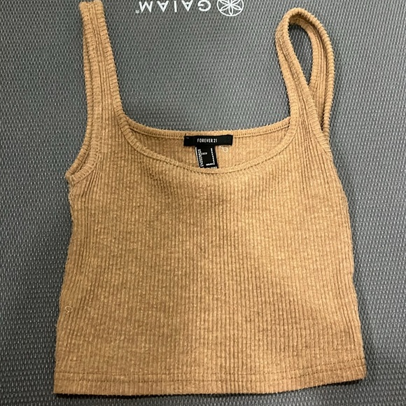 Forever 21 Bundle of 3 brown/cream tops. All size S GUC - Picture 6 of 7